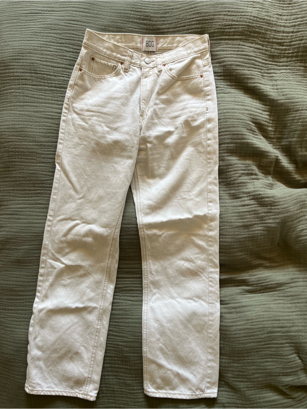 BBG Cream Cowboy Jeans